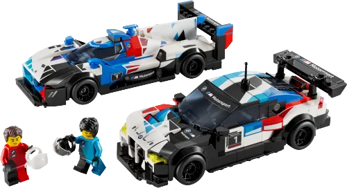 LEGO box 76922 BMW M4 GT3 & BMW M Hybrid V8 Race Cars