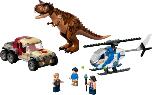 Scatola LEGO 76941 L’inseguimento del dinosauro Carnotaurus