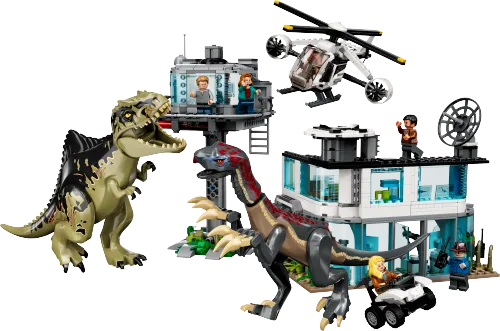 Scatola LEGO 76949 L’attacco del Giganotosauro e del Terizinosauro