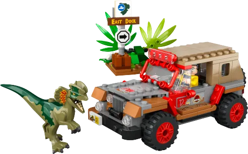Scatola LEGO 76958 L’agguato del Dilofosauro
