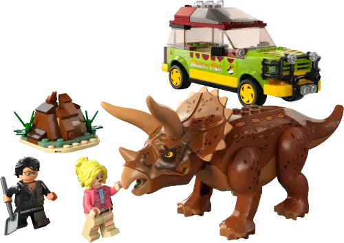 Scatola LEGO 76959 La ricerca del Triceratopo