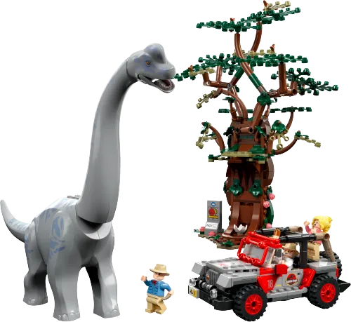 Scatola LEGO 76960 La scoperta del Brachiosauro