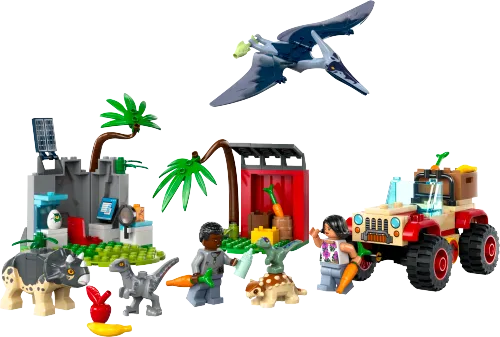 Scatola LEGO 76963 Centro di soccorso dei baby dinosauri