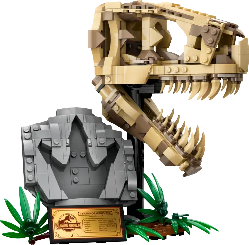 Scatola LEGO 76964 Fossili di dinosauro: Teschio di T.rex