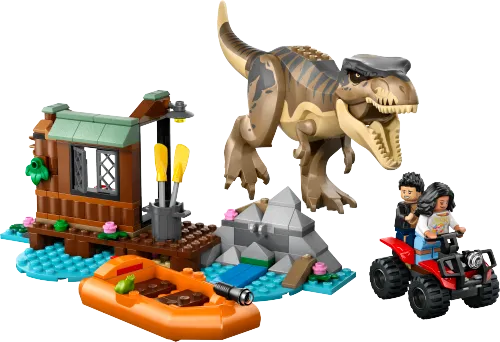 LEGO box 76975 T. rex River Escape