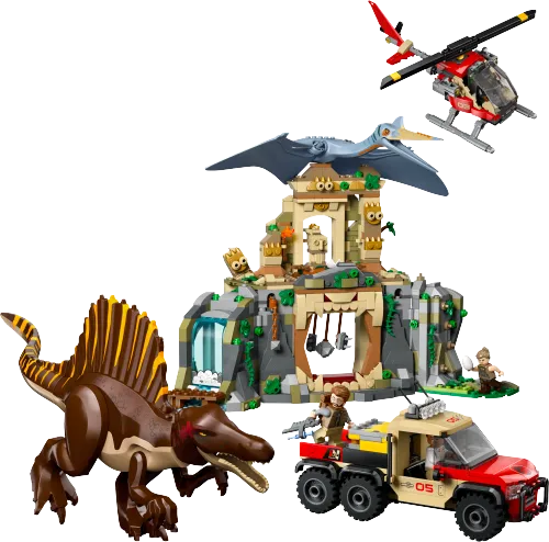 LEGO box 76976 Spinosaurus & Quetzalcoatlus Air Mission