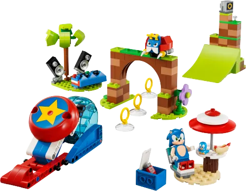 LEGO box 76990 Sonic's Speed Sphere Challenge