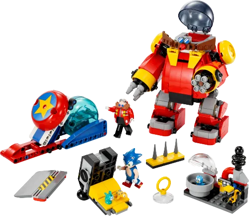 LEGO box 76993 Sonic vs. Dr. Eggman's Death Egg Robot