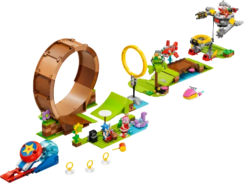 LEGO box 76994 Sonic's Green Hill Zone Loop Challenge
