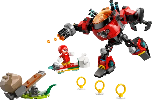 LEGO box 77005 Knuckles vs. Dr. Eggman Egg Crusher Mech