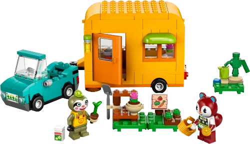 LEGO box 77054 Leif's Caravan & Garden Shop