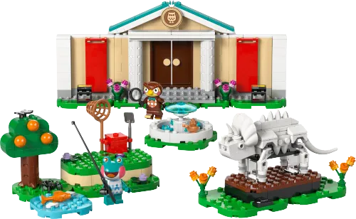 LEGO box 77056 Blathers's Museum Collection