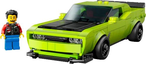 LEGO box 77237 Dodge Challenger SRT Hellcat Sports Car