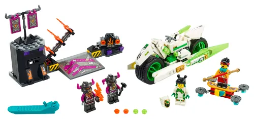 LEGO box 80006 White Dragon Horse Bike