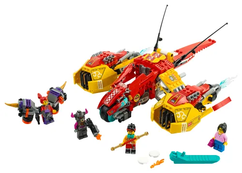 Scatola LEGO 80008 Superjet di Monkie Kid