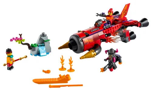 Scatola LEGO 80019 Jet Inferno di Red Son
