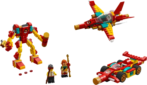 Scatola LEGO 80030 Creazioni con il bastone di Monkie Kid