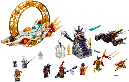 Scatola LEGO 80034 L’anello di fuoco di Nezha