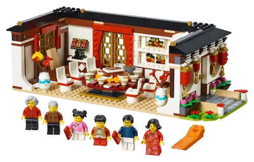 LEGO box 80101 Chinese New Year's Eve Dinner