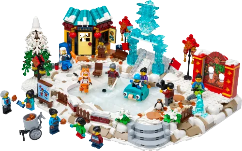LEGO box 80109 Lunar New Year Ice Festival