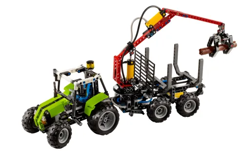 LEGO box 8049 Tractor with Log Loader