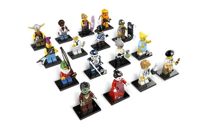 LEGO box 8804 LEGO® Minifigures, Series 4