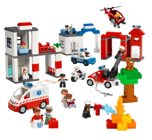 Boîte LEGO 9209 Les services dans la communauté