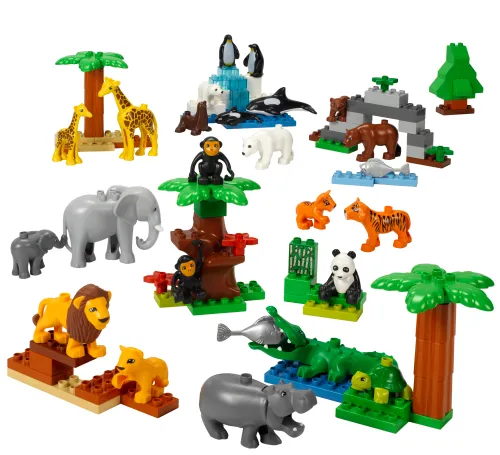 Boîte LEGO 9218 Les animaux sauvages