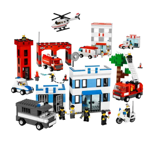 LEGO box 9314 Rescue Services Set