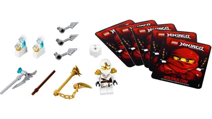 Scatola LEGO 9554 Zane ZX